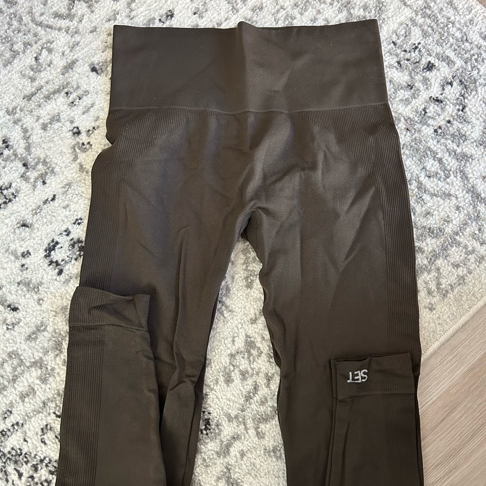 SET active leggings espresso size M